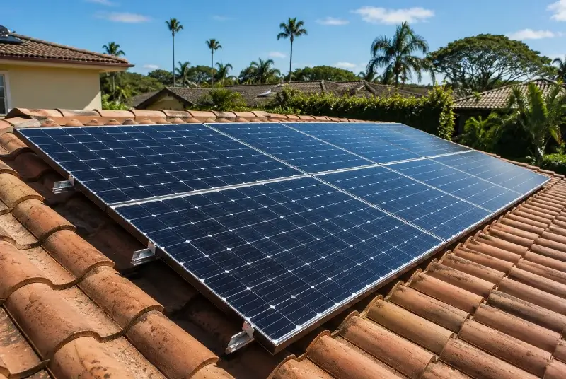 Installation de panneaux solaires à Béguey